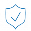 Protection Icon-blue